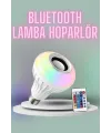 Kumandalı Rgb Led Işık Bluetooth Hoparlör Ses Lambası Renkli Ampul