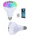 Kumandalı Rgb Led Işık Bluetooth Hoparlör Ses Lambası Renkli Ampul