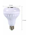 Kumandalı Rgb Led Işık Bluetooth Hoparlör Ses Lambası Renkli Ampul