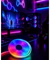Kumandalı Su Geçirmez Rgb Led Şerit Işık Müzik Senkronlu Neon Led