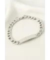 Künye Çelik Bileklik (İsim Yazılabilir) 3,5 cm
