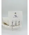 Kurdale Detaylı Üçlü Kombin Küpe - Kp00552