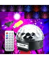 Küre Disko Topu Müzik Çalar Renkli Lazer Işıklı Bluetooth