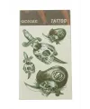 Kuru Kafa Tattoo Dövme Sticker