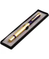 Kutulu Lacivert Gold Tasarım Roller Kalem