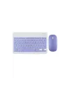 KYB71 Kablosuz Türkçe Q Klavye Mouse Set - Lila