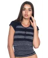 ieg™ LACİVERT MI  5026 Soft Seamless T Shirt