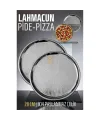 Lahmacun Pizza Pide Pişirme Tepsisi 28 CM 2 li SET 721314