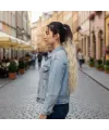 Lastik Tokalı At Kuyruğu Su Dalgalı - Kumral / Platin Ombre