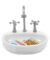 Lavabo Şeklinde Ataç Kutusu