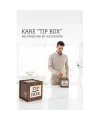 Lazer Kesim Ahşap Tip Box – Bahşiş Kutusu | 13x13x12 cm Dekoratif Kutu 722372