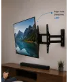 Lcd Led Tv Duvar Aparatı Çift Kollu Hareketli Askı Sistemi