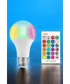 Led Ampul Enerji Dostu Rgb Işıklı 100w Led Işık