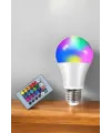 Led Ampul Enerji Dostu Rgb Işıklı 100w Led Işık