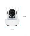 Led Aydınlatmalı 5 Antenli Motorlu 1080p Wifi Kamera Sensörlü