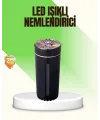 Led Işıklı Aromaterapi Hava Nemlendirici Ultrasonik Sessiz Nem Ayarı