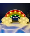 Led Işıklı Gökkuşağı Gece Lambası