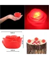 Led Işıklı Gül Romantik Gül
