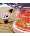 Led Işıklı Lale Cam Fanus