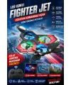 Led Işıklı Oyuncak Drone Fighter Jet Tasarımlı Uzaktan Kumandalı Uçak