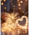 Led Kalp Neon Lamba Dekoratif Romantik Gece Ve Ortam Işığı