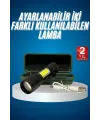 Led Lamba El Feneri Küçük Taşınabilir Usb Şarjlı Acil Durum Lambası