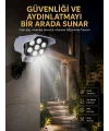 Led Lamba-güneş Paneli Destekli Uzaktan Kumandalı Solar Led Lamba