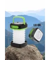 Led Lamba Kamp Lambası Hafif Taşınabilir Şarj Süreli Akordeon El Fenerli