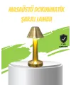 Led Masa Lambası 3 Renk Ayarlı Şarjlı Kablosuz Modern Tasarım