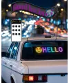 Led Matrix Panel Rgb Yazı Yazma Animasyonlu Telefon Kontrollü Akıllı Ekran