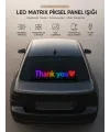 Led Matrix Piksel Panel Işığı Usb Uygulama Kontrollü Kaydırmalı Yazı Ekranı