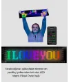 Led Matrix Piksel Panel Işığı Usb Uygulama Kontrollü Kaydırmalı Yazı Ekranı