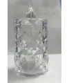 Led Mum Şeffaf Kristal Led Mum Pilli Alevsiz Çay Mumu Düğün Doğum Günü Ortam Işığı