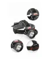 Led Sensörlü Şarjlı Kafa Feneri Lcd Ekranlı 30w Güçlü Işık