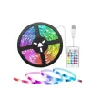Led Strip Rgb 5 Metre Çok Renkli Kumandalı Şerit Led Işık Seti