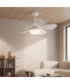 LED Tavan Vantilatörü - Avize - 52 cm - Zaman Ayarlı - Uzatma Duy Aparatlı