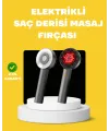 Led Teknolojili Elektrikli Saç Masaj Fırçası Mikro Akımlı
