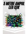 Ledli Fişli Led Dekor Lambası 5m Rgb Yılbaşı Ağacı Işığı