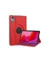 Lenovo Tab M11 Tb330fu 360 Tablet Deri Kılıf - Kırmızı