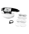 Lens Takmalı 5 Lenslı Led Lambalı Şapka Tip Büyüteç