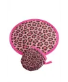 Leopar Desenli Kore Yelpaze 20 cm
