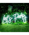 Let'S Party Yazılı Neon Led