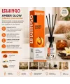 Lewingo ( 110ml ) ( Amber Glow ) Bambu Ortam Kokusu ( Cam Şişe )*24=k