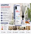 Lewingo ( 110ml ) ( Snow Blossoms ) Bambu Ortam Kokusu ( Cam Şişe )*24=k