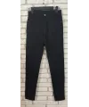 Likralı Yüksek Bel Efsane Kot Pantolon Antrasit Renk 92cm