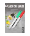 Limon Rendesi - Uzun Peynir Çikolata Sarımsak Rendesi 2 li set 721979