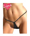 Liona Büyük Beden Siyah Tanga
