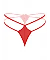 Liona Fantezi İç Giyim Kırmızı String Külot