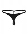 Liona Halkalı Mini Siyah Kadın Fantazi G String