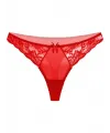 Liona Kırmızı Dantelli Fantezi G String Külot